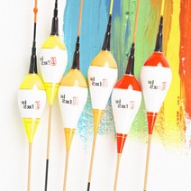 별찌 컬러에디션 5점등 민물전자찌 나노찌 led찌 배터리 미포함, 반헤라70cm, 레드