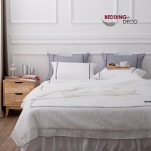 베딩앤데코 리플시어서커 모던박스호텔식 여름이불.세트S.Q.LK