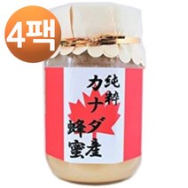 이쿠노꿀연구소 캐나다산 꿀 400g, 4팩
