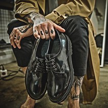 [기타브랜드] [MARC_B] 라파엘 플레인 더비 OGM084BA10 BLACK