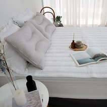 알러지케어 안티더스트 코튼화이트 누빔 호텔베개커버 (70x50) 6종류