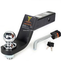 카라반 트레일러 인치별 콜로라도 미국식 견인 장치 마운트 볼 포함 50mm, 3인치 잠금ml