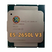 파워딜 Original Xeon Processor E5-2650LV3 OEM Version 1.8GHz 12-Core 65W 30M E5 Desktop CPU V3 free, 한개옵션0