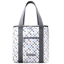 락앤락 슬림 쿨러백 서클 블루 HWB471B, 1개