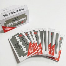 양면칼 100p 양날 면도날 양면 클리너 날 클리어 면도 면도칼날 스텐 칼, 상품선택