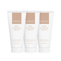 르바디 핏 바디 마사지어크림 80ml x 3매입, 3개