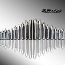 친환경 강철추 회전고리 낚시봉돌 다운샷 원투 광어 우럭 외수질 문어 쭈꾸미 추, 6개