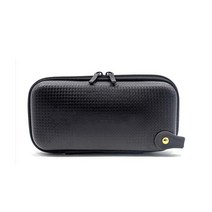 LYiq Kanthal 와이어 e- 액체 vapes 및 vape mods에 대 한 2pcs PU 가죽 운반 케이스, Black