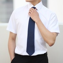 어셔츠 스탠다드 남자 반팔 정장 드레스 면 와이셔츠