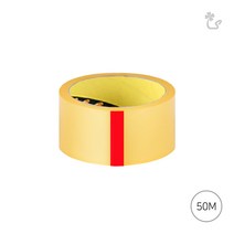 (국내산 박스 테이프 낱개) 라바 OPP 택배 포장 이사, 투명(50M), 1개