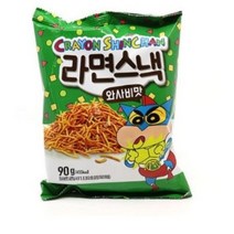 짱구 라면스낵 와사비맛, 90g, 6개