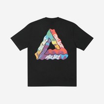 팔라스 트라이비전 티셔츠 블랙 22SS Palace TriVisions TShirt Black