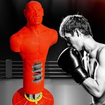 사람형샌드백 인간 샌드백 권투 복싱 다이어트 사람 인형 모양 모형 흡착판, G150파란색고무인간형(가정용)