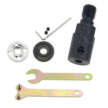 1 set M10 5/8/10/12mm 드릴 스핀들 어댑터 연삭 연마 샤프트 모터 벤치 그라인더 톱 블레이드 어댑터 연결로드 슬리브|축 커플링|, 단일, 1개, 14mm