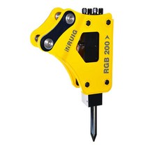 굴삭기뿌레카 브레이커 천공기 브렉카 포크레인 파쇄, 0.8-2T에 적합한 40(삼각형) 해머