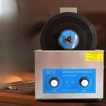 산업용 LP 엘피판 레코드 초음파 세척기 클리닝 청소 음반 반도체 안경, 세척기+건조대+세척액