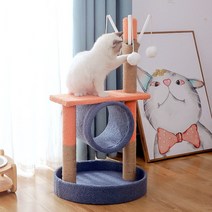 [바보사랑] 샤샤 캣타워 고양이용품 스크래처 하우스 포함, 상세 설명 참조, 상세 설명 참조