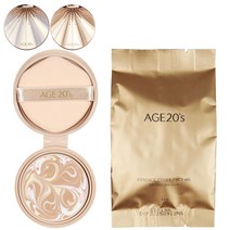 에이지투웨니스 AGE20S 에센스 커버팩트 HG 오로라 골드에디션 (리필 14g) 쿠션팩트 /, 21호