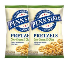 펜 스테이트 Penn State Pretzels 영국 코스트코 샤워 크림 & 차이브 프레즐 650g, 2팩