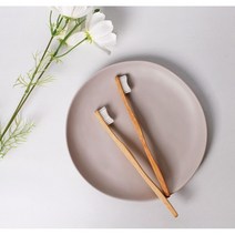 파운드유 제로웨이스트 대나무 칫솔 15개 생분해 칫솔 KC인증, 베이지