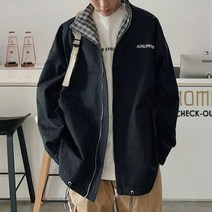 남자아우터 양면자켓 캐주얼룩 패션코디 데일리패션 봄 가을 겨울