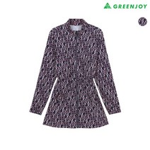 그린조이 여성 G로고 프린트 사파리 점퍼