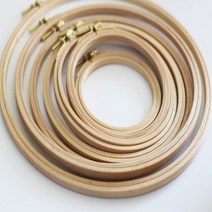 홈데코 8사이즈 독일 수틀 프랑스자수 원목 원형 자수틀, 1개, 11.5cm