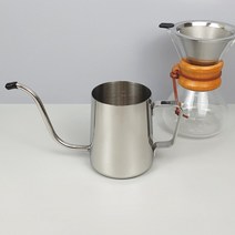 드립포트 피쳐 핸드드립 커피주전자 제이앤비 350 600 ml, 350ml (커피바로미터 -눈금)