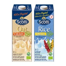 리조스코티 유기농 귀리 칼슘 음료 1L + 퀴노아 라이스 1L, 1세트