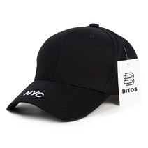 비토스 빅사이즈 노멀사이즈 NYC 챙 스티치 포인트 볼캡