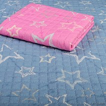 블루스타 S사이즈 겸 카페트 침대패드 110x200 모기장 핑크/블루, 핑크