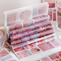 뚱호네 다꾸 다이어리 꾸미기 스티커북 3종, 3.벚꽃