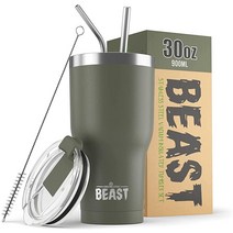 Greens Steel 비스트 30온스 진공 단열 스테인리스 텀블러 컵케이크 핑크, Blossom Pink