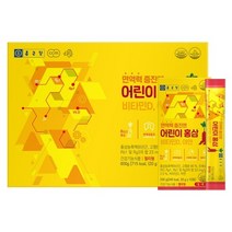 종근당 면역력 증진엔 어린이 홍삼 비타민D 아연, 1개, 600g(20gx10포)x3개입