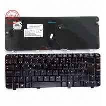 포켓몬키캡 sp 새로운 hp 파빌리온 dv3-2000 dv3-2100 키보드 무선키보드, 검은색