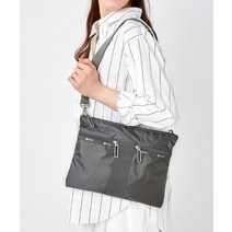 레스포삭 파우치 크로스바디 차콜