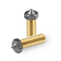 3D프린터노즐 Volcano/MK8/E3D 황동 PTFE 코팅 노즐 비 스틱 필라멘트 0.4MM 압출기 프린트 헤드 업그레이드 1.75MM Blu-3 Ender 3, 03 Volcano Nozzle_03 5PCS