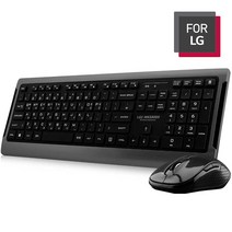 [For LG] 무선키보드마우스세트 MKS-8000 (덮개 포함), 블랙, black