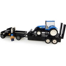 Universal Hobbies UHK1211트랙터로 픽업 New Holland with Charger and Bauer231세트, 단색, 한 사이즈