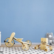 만능풀바른 합지벽지 LG49497-11 피그먼트 블루, 일반풀바른벽지