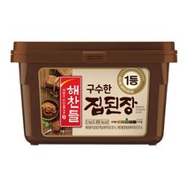 해찬들 구수한집된장 3kg 1개, 해찬들 구수한집된장 3kg X 1