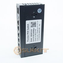 DSLRKIT 패시브 PoE 스위치 인젝터 이더넷 1SFP 2 업 링크 기가비트 7 포트