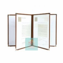 ih 메뉴판 메뉴북 A3 4p 8page 시트지 고급 카페 식당