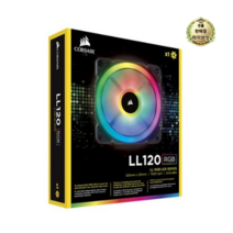라이브잇 커세어 게이밍 PC 쿨링팬 LL120 RGB, 10세트