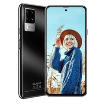 CUBOT 언락 휴대폰 X50 언락 안드로이드 스마트폰 6.15.2cm 펀치 홀 스크린 64MP 쿼드 후면 카메라 8GB/128GB 4G 듀얼 SIM 언락 폰 4500mAh 미국, Black