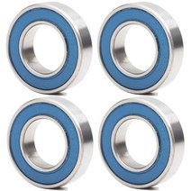 4 PCS 6902 VRS 최대 베어링 15x28x7mm 자전거 피벗 블루 그리스 6902LLU 카트 전체 볼, [01] 4 PCS