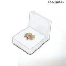 바보사랑 로고마크 플라스틱 뺏지케이스.로고마크