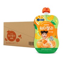 베베쿡 처음먹는 반찬&간식 먹거리 모음, 1개, 베베쿡 아이쭉쭉 워터젤리 제주감귤 1박스 (10팩)
