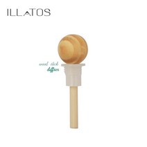 일라토스 디퓨저diy 우드볼+고무 세트 1p, 우드볼_세트1P