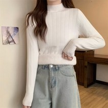 도톰 일체형 루즈핏 라운드 풀오버 꽈배기 니트